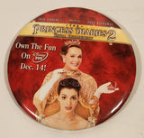 2004 Walt Disney The Princess Diaries 2 Royal Engagement DVD Movie Film Release 3" Button Pin