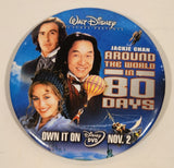 2004 Walt Disney Pictures Presents Jackie Chan Around The World In 80 Days DVD Movie Film Release 3" Button Pin
