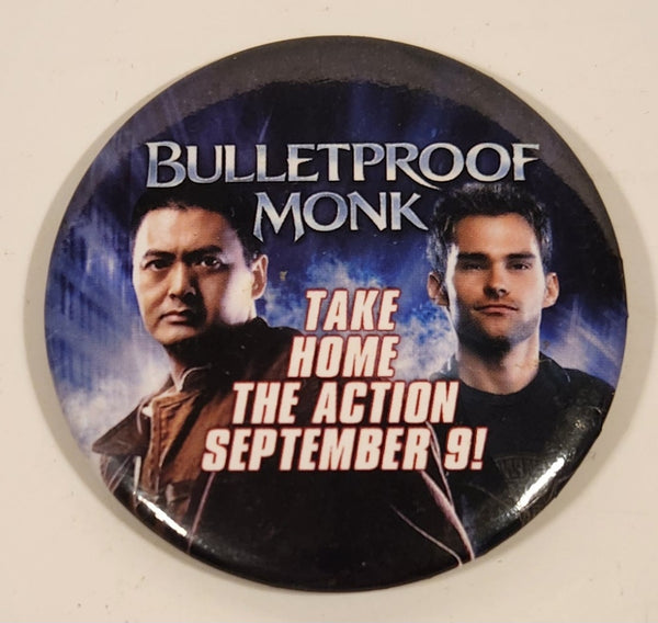 2003 Metro-Goldywn-Mayer Pictures Bulletproof Monk Take Home The Action September 9! 2 1/2" Button Pin