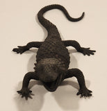 Sungazer Lizard Black 9" Rubber Toy Figure