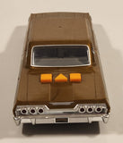 2005 Lowrider Magazine FunRise 1963 Chevy Impala Brown 1/24 Scale Die Cast Toy Car Vehicle With Adjustable Axles and Sound