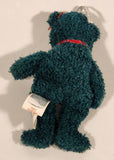 2002 Ty Beanie Baby 2001 Holiday Bear Dark Green 5 1/4" Stuffed Plush Toy Rattle