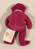 2004 McDonald's Ty Teanie Beanie Baby 'Burger The Bear Toy' Pink 5" Stuffed Plush Toy