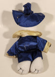 Protech Angelic Beans White Bear Wearing Blue Outfit 8" Stuffed Plush Toy