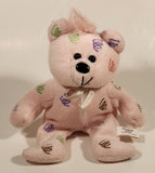 Chinda Gift Pink Teddy Bear 7" Stuffed Plush Toy