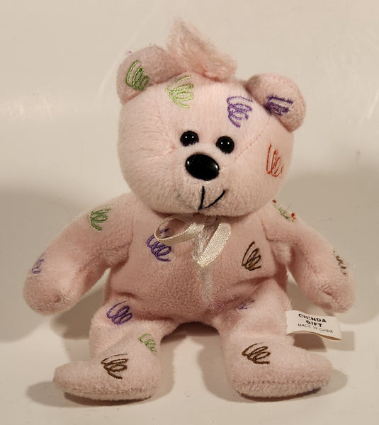Chinda Gift Pink Teddy Bear 7" Stuffed Plush Toy