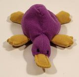 1996 McDonald's Ty Beanie Babies Patti The Platypus 6" Stuffed Plush Toy