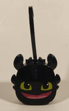 2022 McDonald's DWA DreamWorks All Stars How To Train Your Dragon Toothless PVC Toy Figure and Plastic Storage Case Clip On