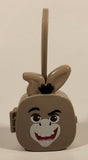 2022 McDonald's DWA DreamWorks All Stars Shrek Donkey PVC Toy Figure and Plastic Storage Case Clip On