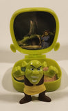 2022 McDonald's DWA DreamWorks All Stars Shrek PVC Toy Figure and Plastic Storage Case Clip On