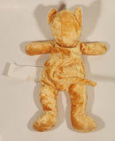 Rare 1998 Russ Berrie Wishlings Collections Cameo Cat Peach Orange Teddy Bear with Red Heart 10" Stuffed Plush Toy