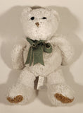 Rare Intersave West Buying & Merchandising Calgary Canada White Teddy Bear 9" Stuffed Plush Toy