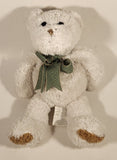 Rare Intersave West Buying & Merchandising Calgary Canada White Teddy Bear 9" Stuffed Plush Toy