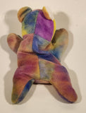 Tie Dye Rainbow Teddy Bear 8" Stuffed Plush Toy