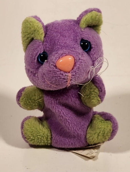 All-Star Distributing Mouse Purple and Green 3 1/2" Stuffed Plush Toy