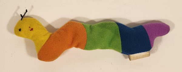 1993 Ty Beanie Babies Rainbow Caterpillar 7 3/4" Stuffed Plush Toy