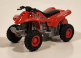 Maisto Quad ATV 4 Wheeler #33 Red Pullback Die Cast Toy All Terrain Vehicle