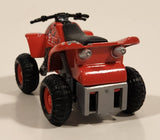 Maisto Quad ATV 4 Wheeler #33 Red Pullback Die Cast Toy All Terrain Vehicle