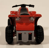 Maisto Quad ATV 4 Wheeler #33 Red Pullback Die Cast Toy All Terrain Vehicle