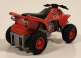 Maisto Quad ATV 4 Wheeler #33 Red Pullback Die Cast Toy All Terrain Vehicle