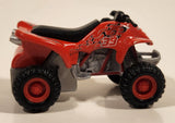 Maisto Quad ATV 4 Wheeler #33 Red Pullback Die Cast Toy All Terrain Vehicle