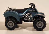 Maisto Quad ATV 4 Wheeler 383 Blue Pullback Die Cast Toy All Terrain Vehicle