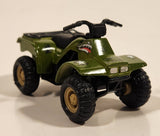 Maisto Quad ATV 4 Wheeler Army Green Pullback Die Cast Toy All Terrain Vehicle
