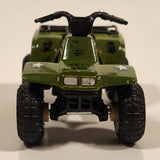 Maisto Quad ATV 4 Wheeler Army Green Pullback Die Cast Toy All Terrain Vehicle