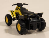 Maisto Quad ATV 4 Wheeler Yellow and Black Pullback Die Cast Toy All Terrain Vehicle