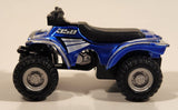 Maisto 350 Quad ATV 4 Wheeler Blue Pullback Die Cast Toy All Terrain Vehicle