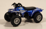 Maisto 350 Quad ATV 4 Wheeler Blue Pullback Die Cast Toy All Terrain Vehicle