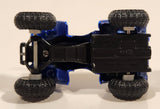 Maisto 350 Quad ATV 4 Wheeler Blue Pullback Die Cast Toy All Terrain Vehicle