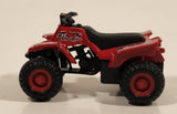 Maisto Quad ATV 4 Wheeler Venom 350 Red Pullback Die Cast Toy All Terrain Vehicle