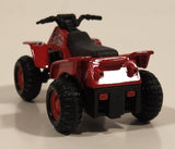 Maisto Quad ATV 4 Wheeler Venom 350 Red Pullback Die Cast Toy All Terrain Vehicle
