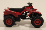 Maisto Quad ATV 4 Wheeler Venom 350 Red Pullback Die Cast Toy All Terrain Vehicle