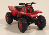 Maisto Quad ATV 4 Wheeler Venom 350 Red Pullback Die Cast Toy All Terrain Vehicle