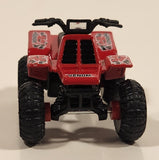 Maisto Quad ATV 4 Wheeler Venom 350 Red Pullback Die Cast Toy All Terrain Vehicle