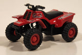 Maisto Quad ATV 4 Wheeler Venom 350 Red Pullback Die Cast Toy All Terrain Vehicle