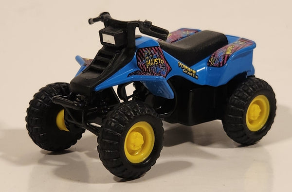 Maisto Quad ATV 4 Wheeler #55 Vonham Chasis Blue Pullback Die Cast Toy All Terrain Vehicle