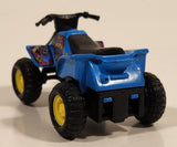 Maisto Quad ATV 4 Wheeler #55 Vonham Chasis Blue Pullback Die Cast Toy All Terrain Vehicle