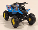 Maisto Quad ATV 4 Wheeler #55 Vonham Chasis Blue Pullback Die Cast Toy All Terrain Vehicle