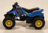 Maisto Quad ATV 4 Wheeler #55 Vonham Chasis Blue Pullback Die Cast Toy All Terrain Vehicle