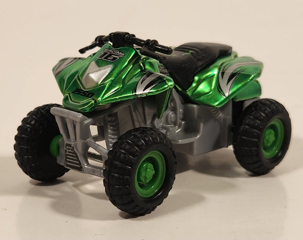 Maisto Racing Quad ATV 4 Wheeler J550 #16 Green Pullback Die Cast Toy All Terrain Vehicle