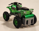 Maisto Racing Quad ATV 4 Wheeler J550 #16 Green Pullback Die Cast Toy All Terrain Vehicle