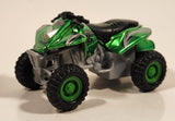 Maisto Racing Quad ATV 4 Wheeler J550 #16 Green Pullback Die Cast Toy All Terrain Vehicle