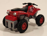Maisto Bonham Racing Quad ATV 4 Wheeler Vonham #36 Red Pullback Die Cast Toy All Terrain Vehicle
