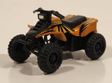 Maisto Quad ATV 4 Wheeler 250 Orange Pullback Die Cast Toy All Terrain Vehicle
