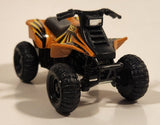 Maisto Quad ATV 4 Wheeler 250 Orange Pullback Die Cast Toy All Terrain Vehicle