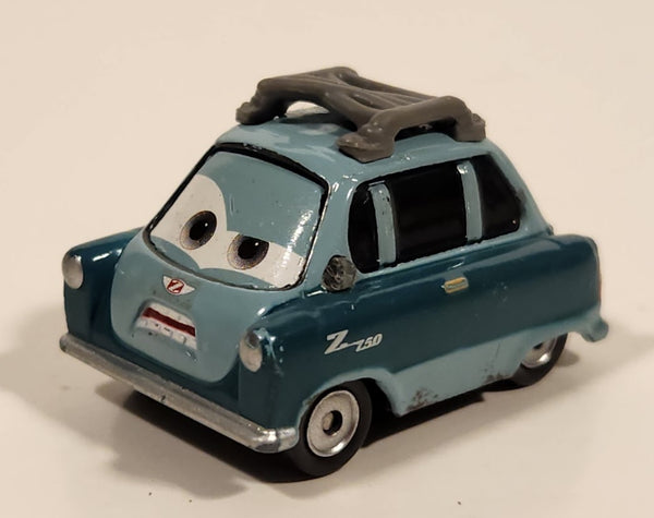 Disney Pixar Cars 2 Professor Z Blue Die Cast Toy Car Vehicle V2806