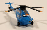 Disney Pixar Cars Dinoco King Helicopter Blue Die Cast Toy Aircraft Vehicle N9747P